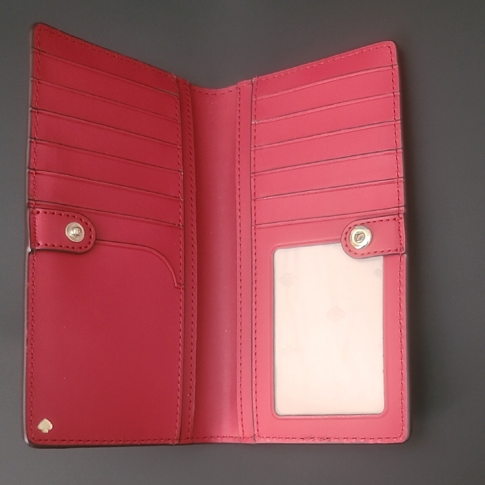 Kate Spade Brick Red Wallet - Picture 5 of 11